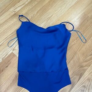 Zara blue body suit